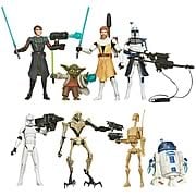 Star Wars Clone Wars Action Figures Wave 1 Revision 1